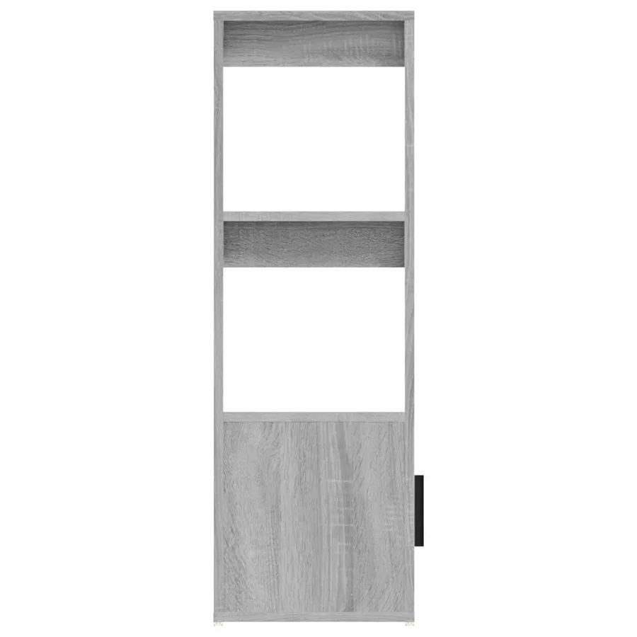 Buffet Sonoma gris 80x30x90 cm Bois d'ingénierie - 8