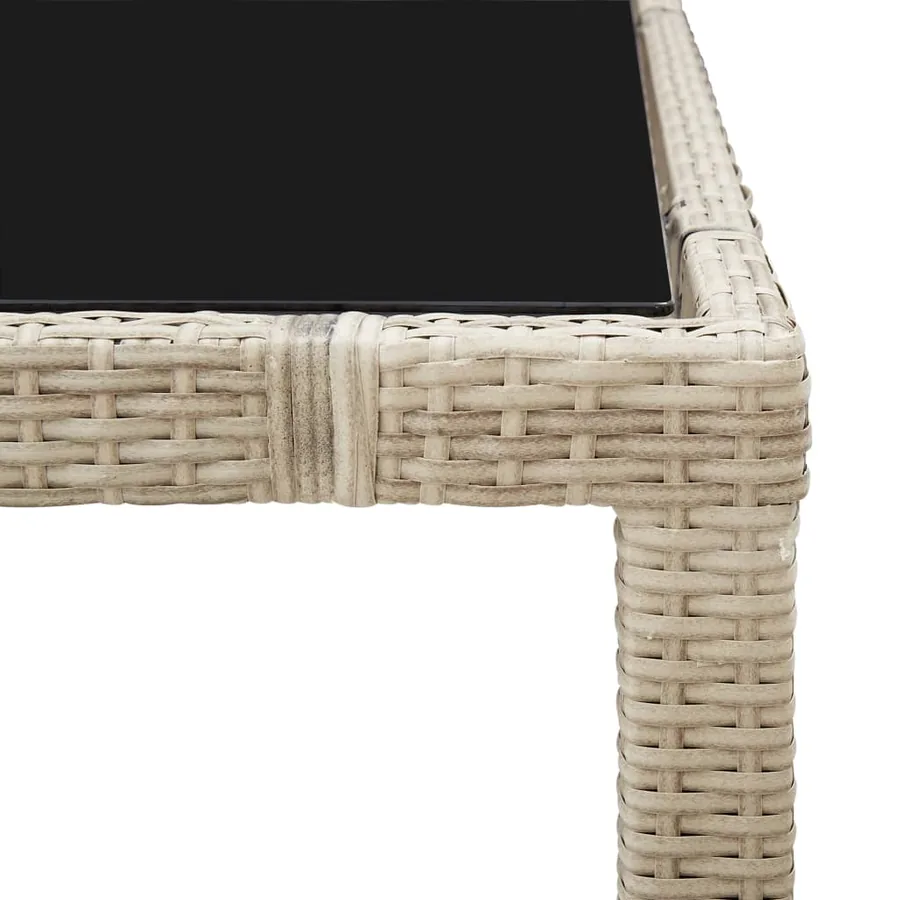 Ensemble à manger d'extérieur 7 pcs coussins Résine tressée - 9