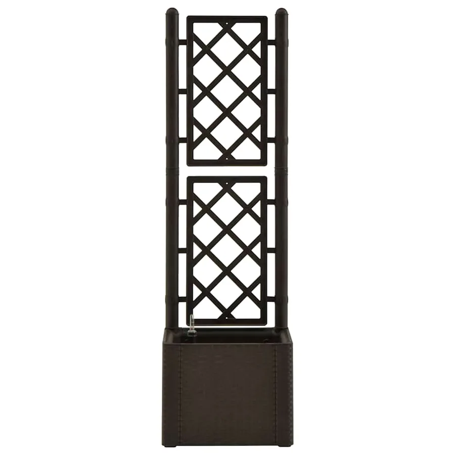 Lit surélevé de jardin et treillis et système d'arrosage Moka - 4