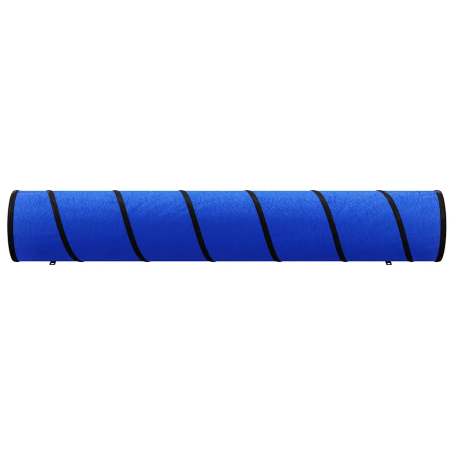 Tunnel pour chien bleu Ø 50x300 cm polyester - 3