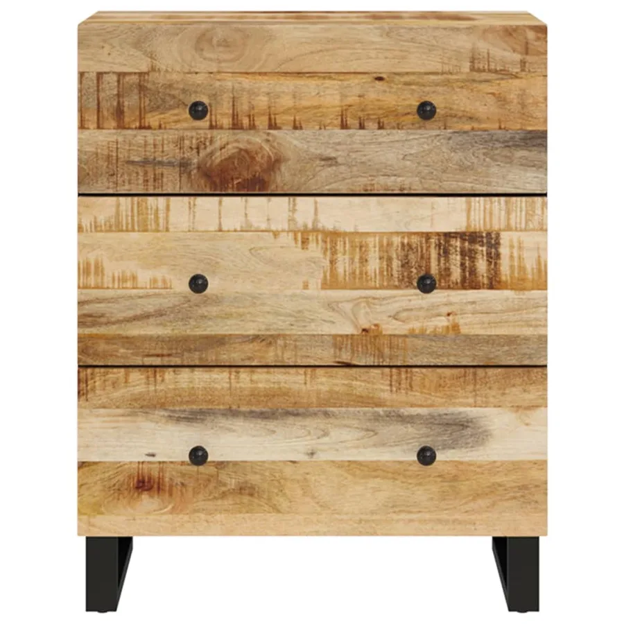 Buffet 60x33x75 cm Bois massif de manguier - 3