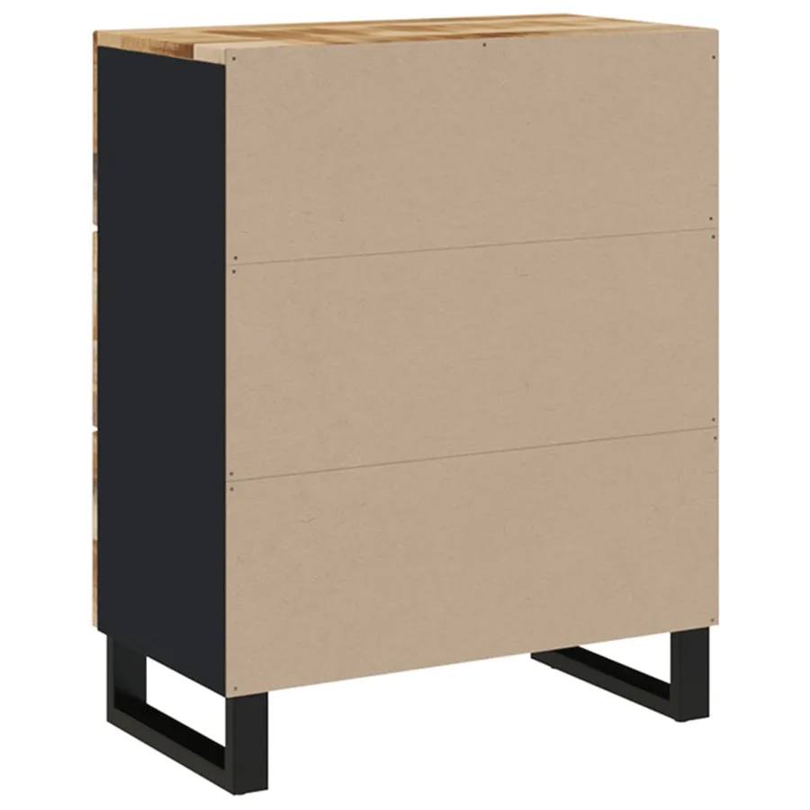Buffet 60x33x75 cm Bois massif de manguier - 4