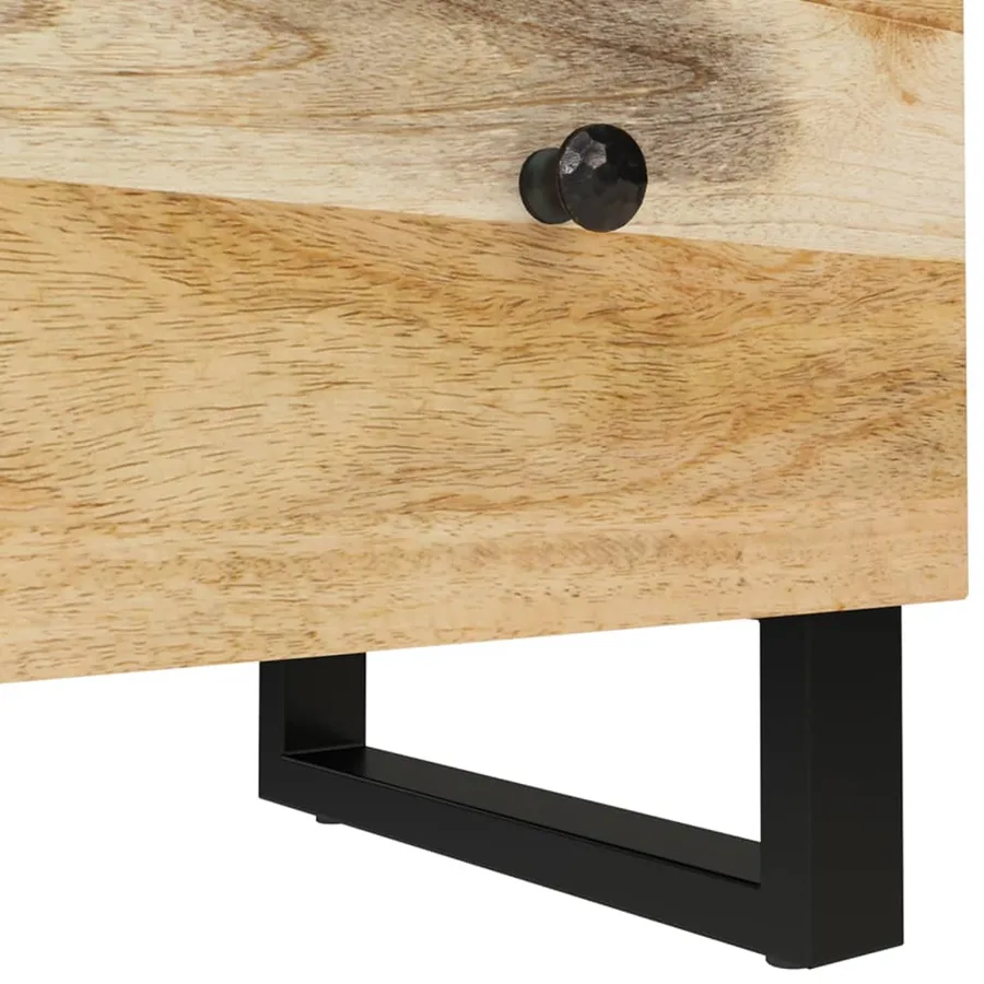 Buffet 60x33x75 cm Bois massif de manguier - 6