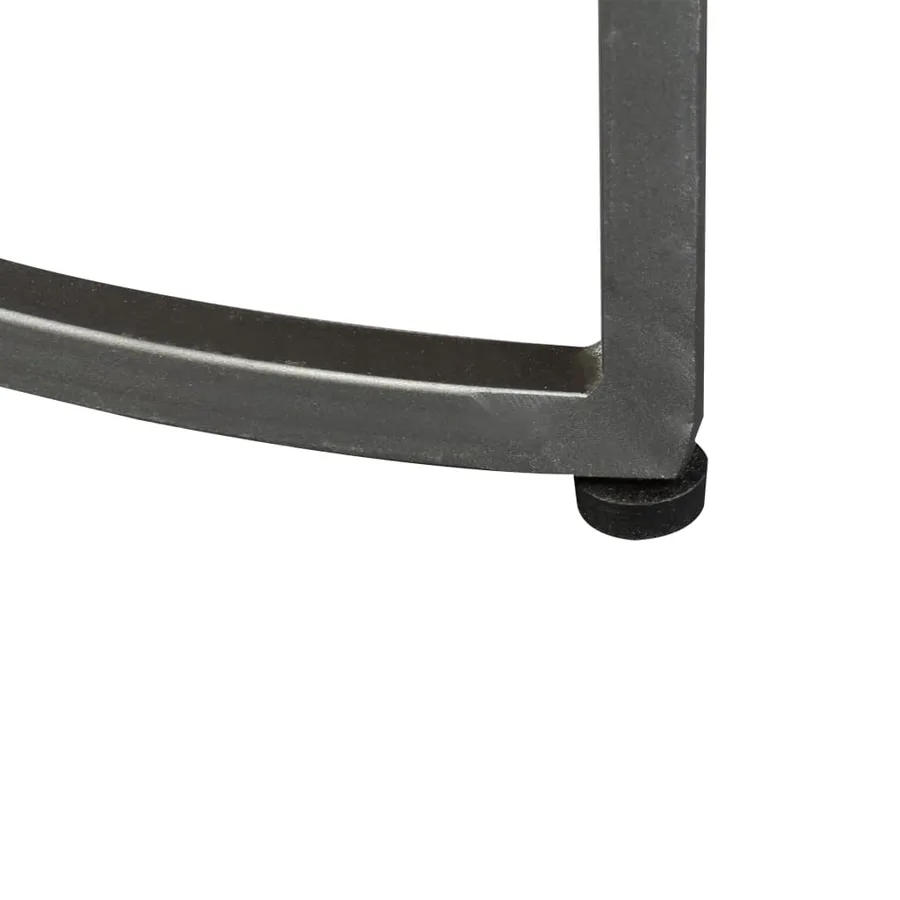 Ensemble de tables d'appoint 2 pcs Bois de manguier massif - 8