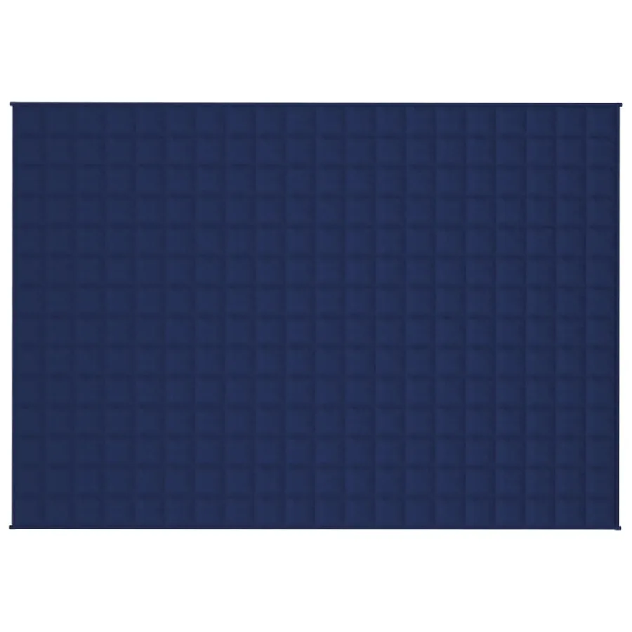 Couverture lestée Bleu 140x200 cm 10 kg Tissu - 3