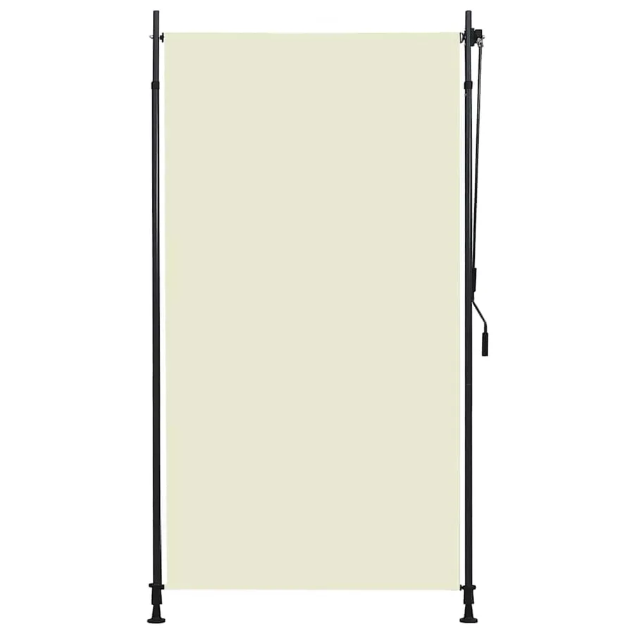 Store roulant d'extérieur 120 x 270 cm Crème - 2