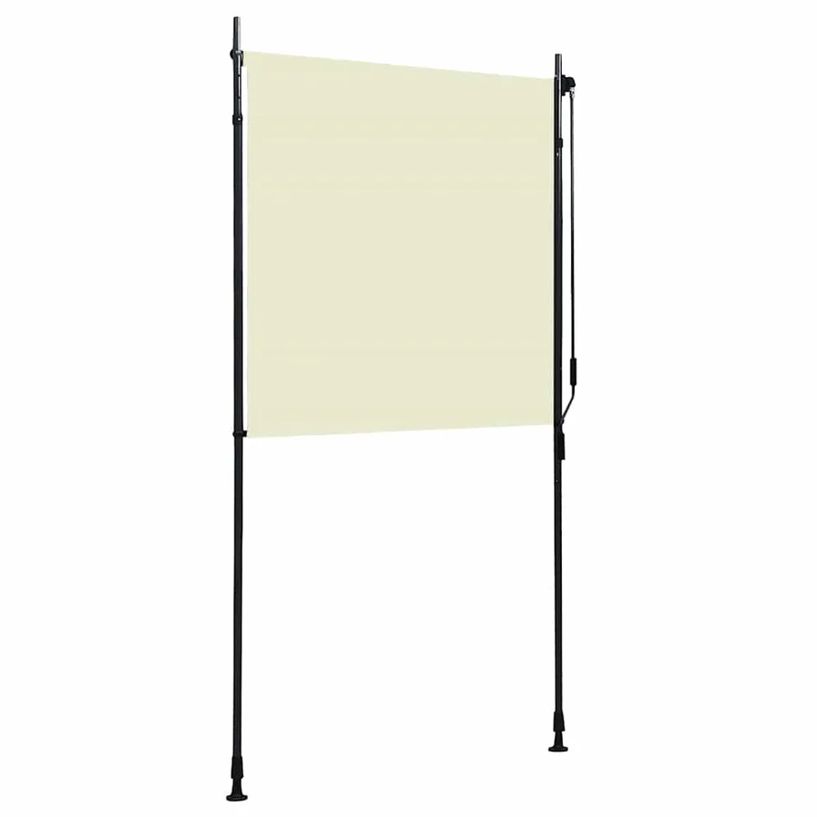 Store roulant d'extérieur 120 x 270 cm Crème - 4