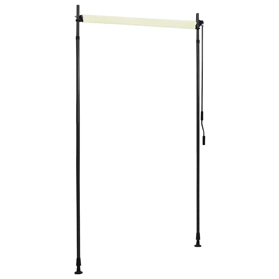 Store roulant d'extérieur 120 x 270 cm Crème - 5