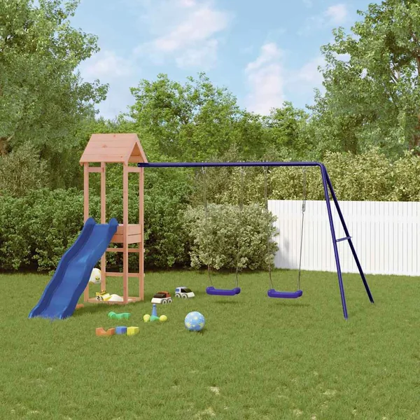 Aire de jeux d'extérieur bois massif de douglas