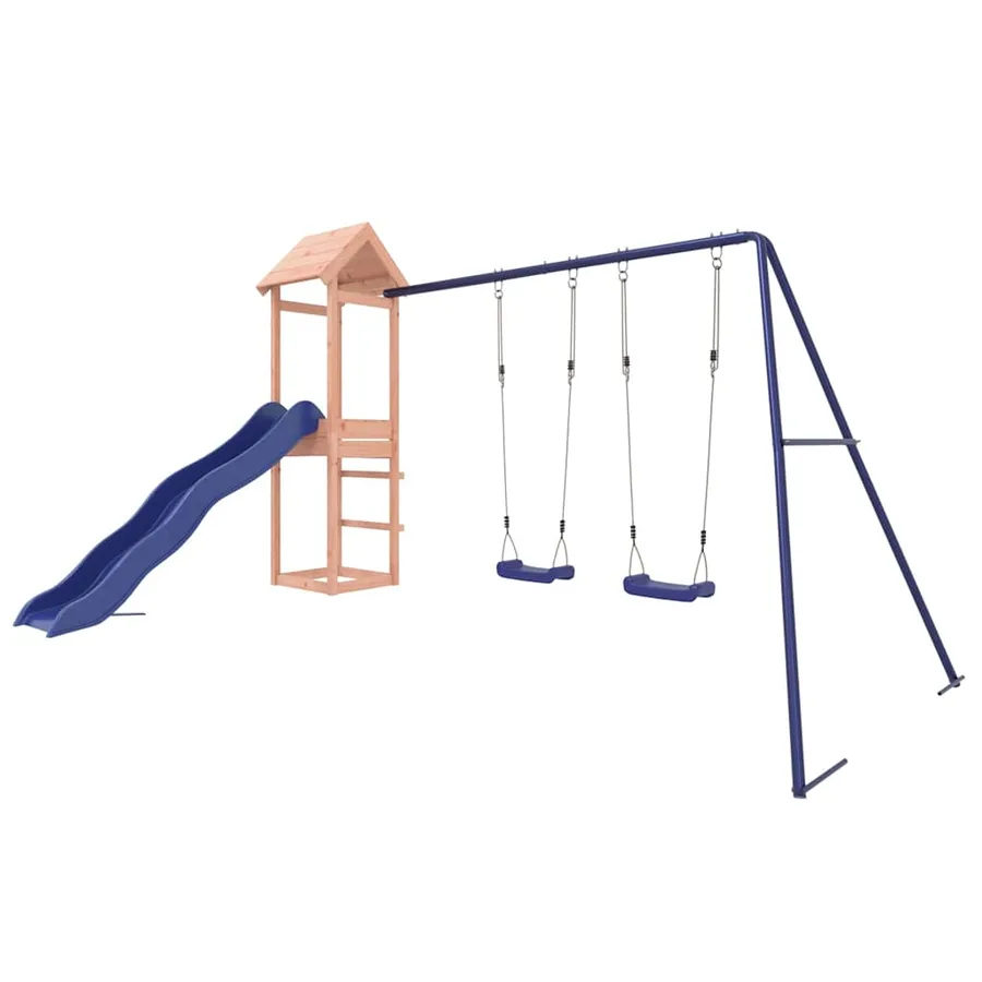 Aire de jeux d'extérieur bois massif de douglas - 2