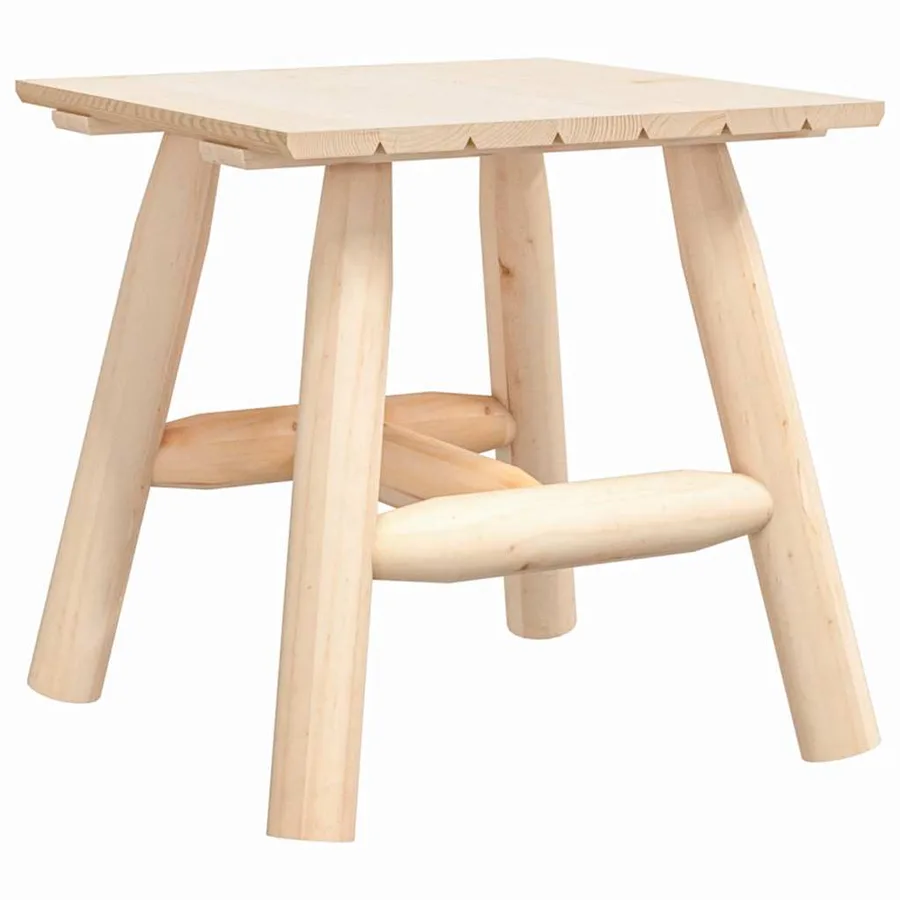 Ensemble de salon de jardin 3 pcs bois massif d'épicéa - 4