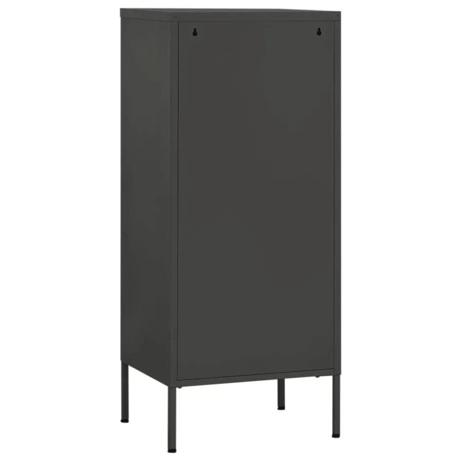 Armoire de rangement Anthracite 42,5x35x101,5 cm Acier - 5