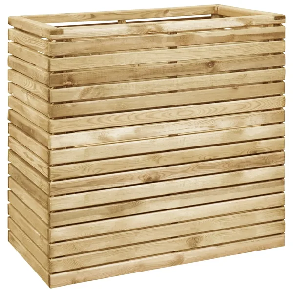 Lit surélevé 100x50x100 cm Bois de pin imprégné