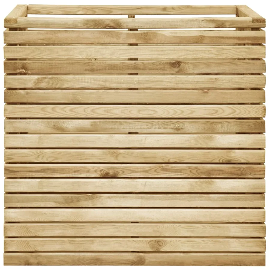 Lit surélevé 100x50x100 cm Bois de pin imprégné - 2