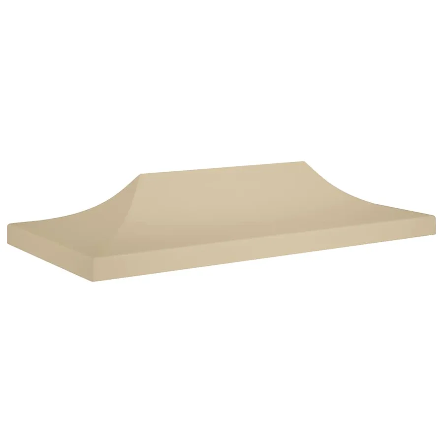 Toit de tente de réception 6x3 m Beige 270 g/m² - 2