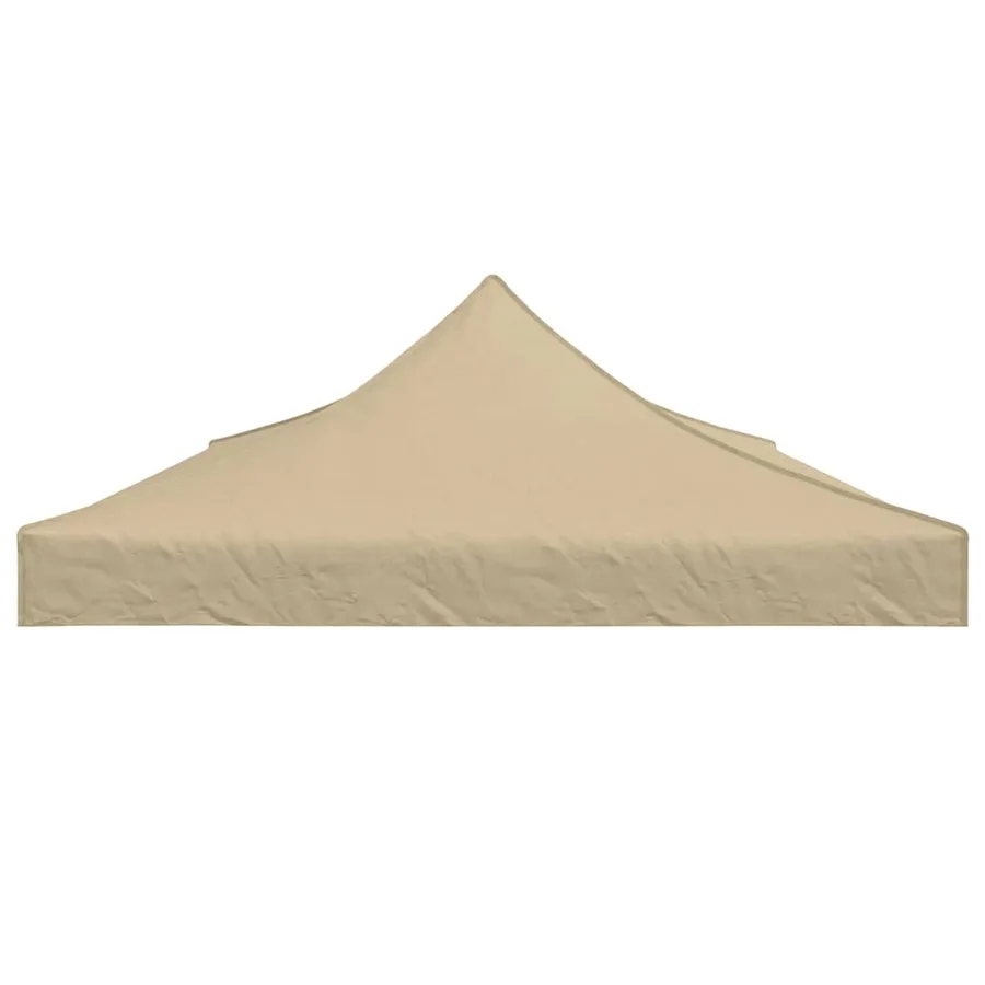 Toit de tente de réception 6x3 m Beige 270 g/m² - 4