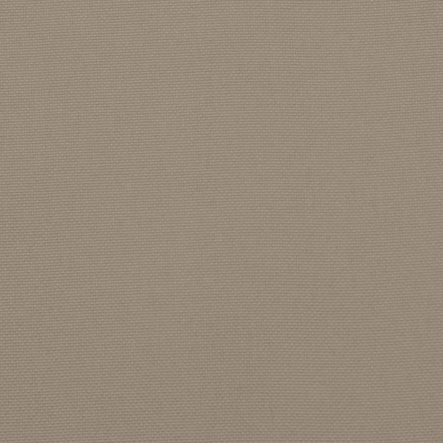 Coussins de chaise à dossier haut lot de 6 taupe tissu oxford - 9