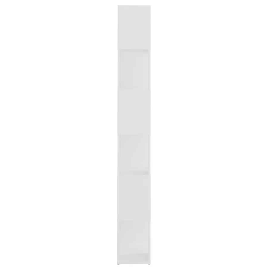 Bibliothèque/Séparateur de pièce Blanc 60x24x186 cm - 6