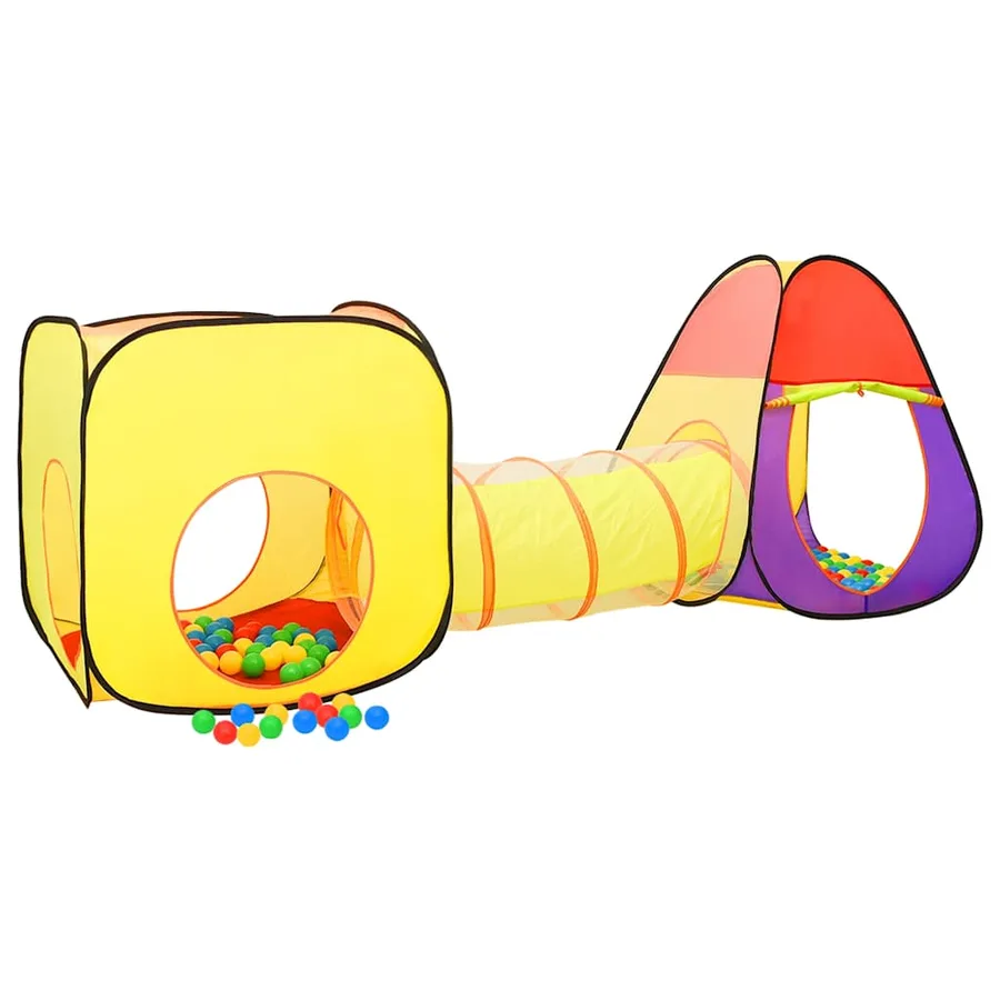 Tente de jeu pour enfants Multicolore 255x80x100 cm - 3