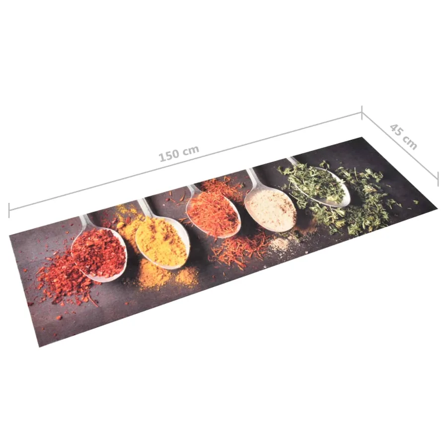 Tapis de cuisine lavable Cuillères 45x150 cm - 5