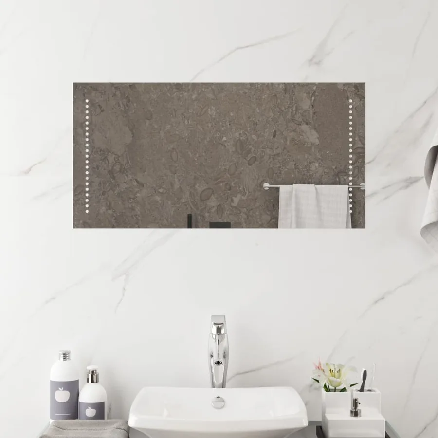 Miroir de salle de bain à LED 40x80 cm - 4