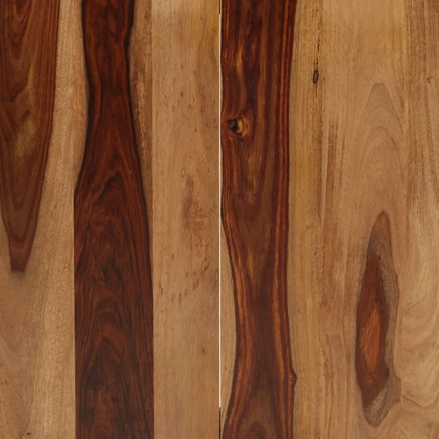 Table de salle à manger 140x70x75 cm Bois de Sesham massif - 7