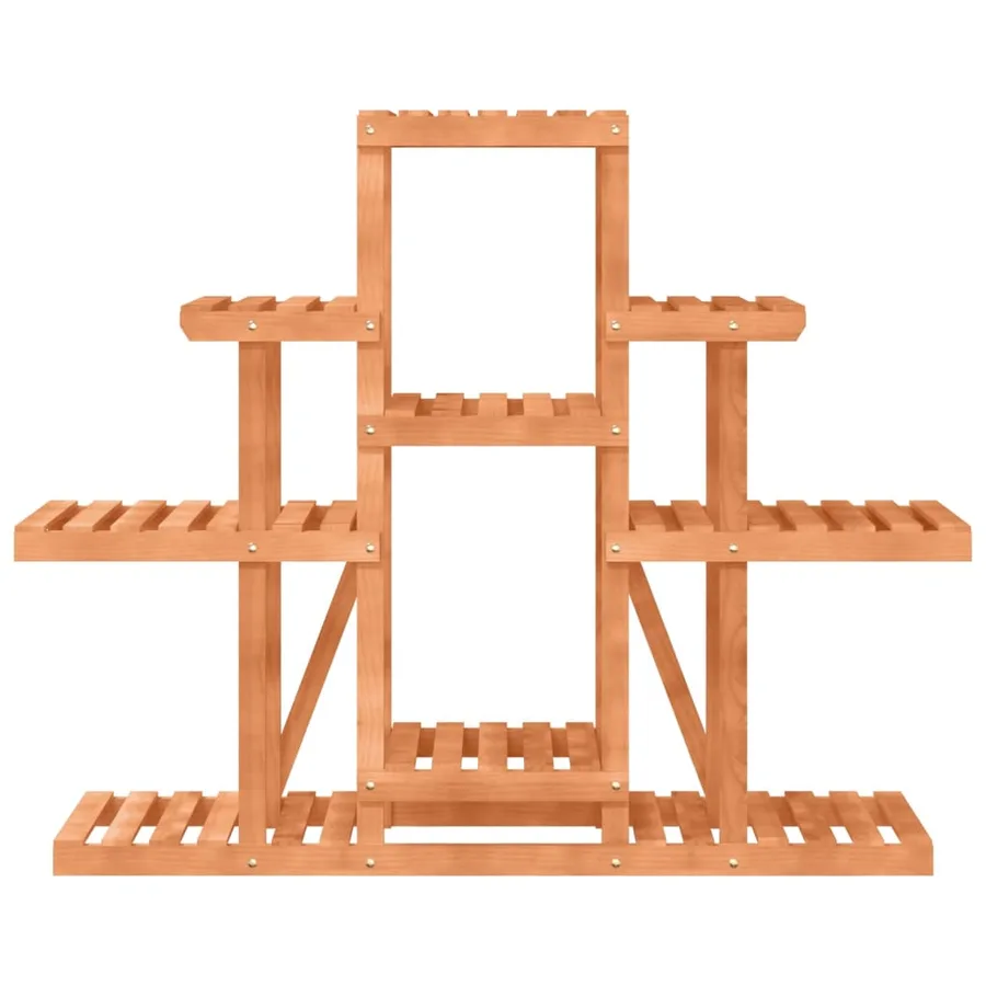 Support à fleurs 110x25x96 cm bois massif de sapin - 5