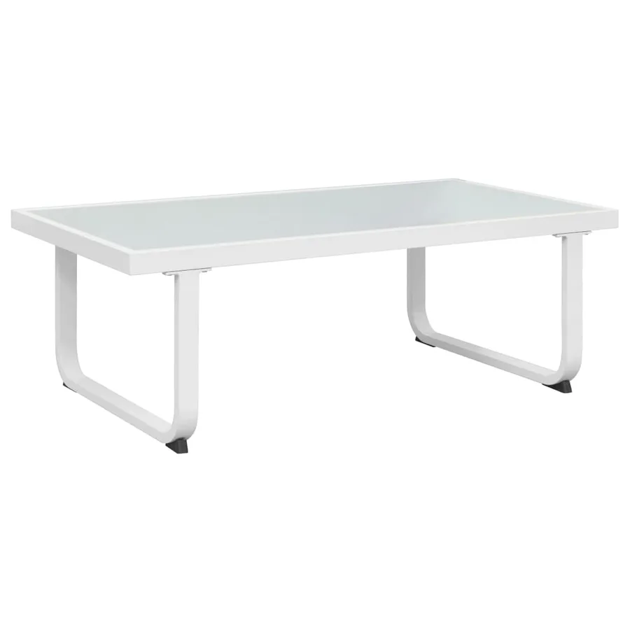 Salon de jardin 5 pcs Textilène Aluminium Noir - 4