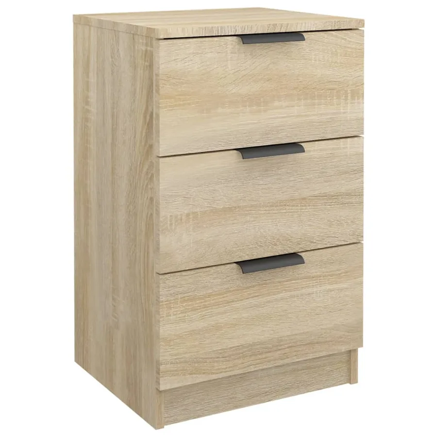 Table de chevet Chêne sonoma 40x36x65 cm - 2