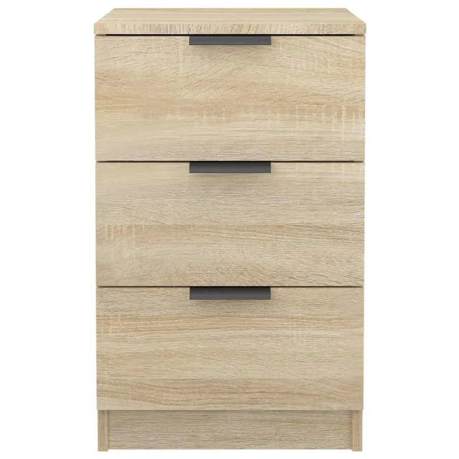 Table de chevet Chêne sonoma 40x36x65 cm - 4