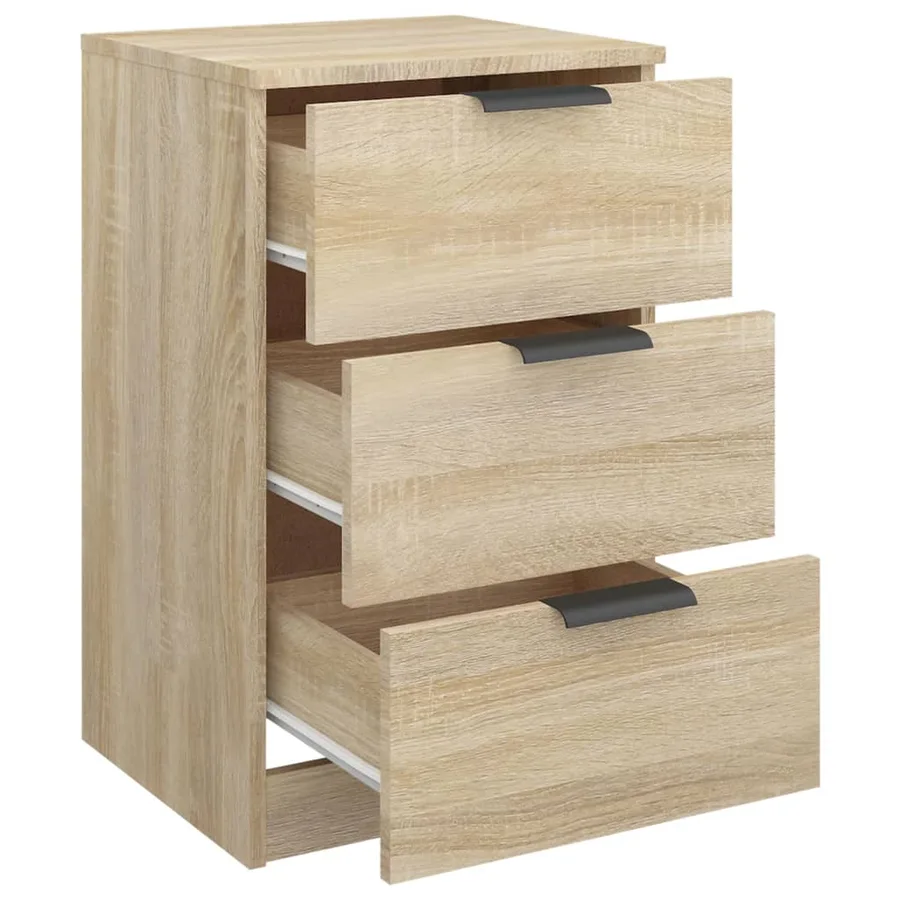 Table de chevet Chêne sonoma 40x36x65 cm - 5
