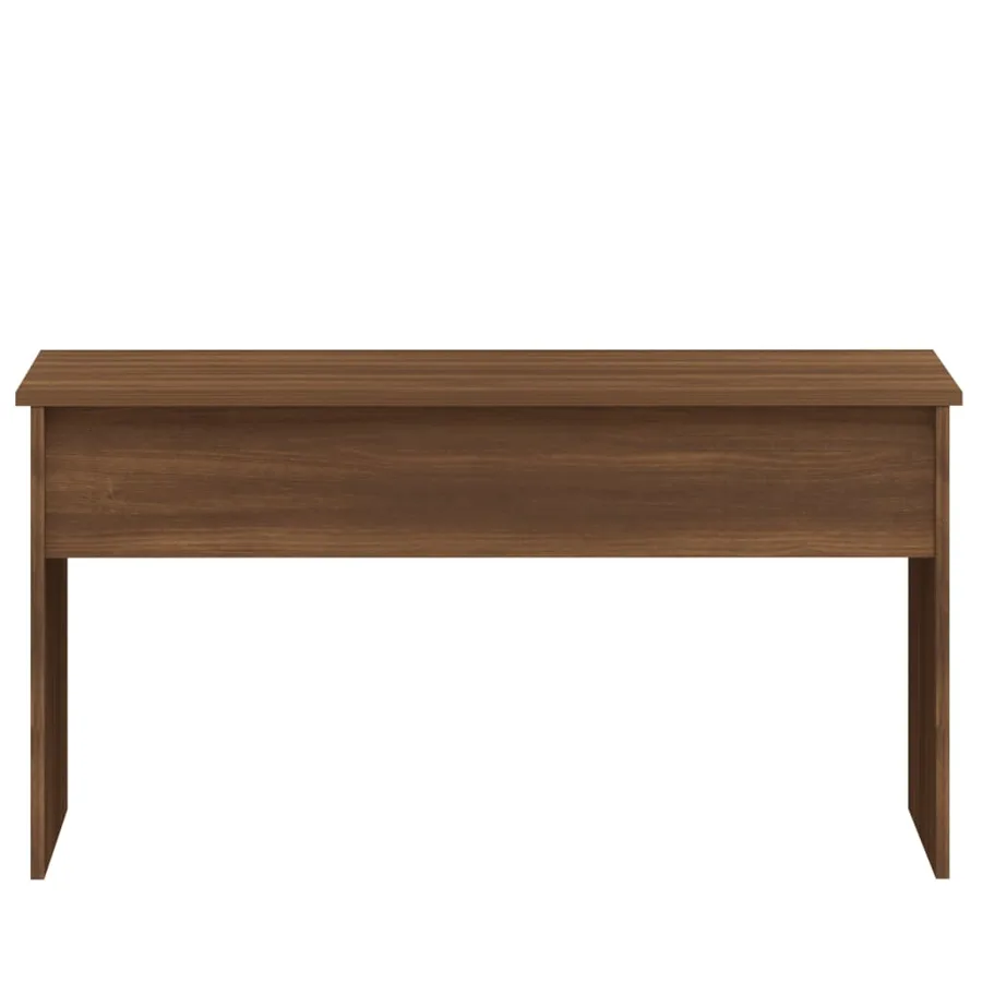 Table basse Chêne marron 102x50,5x52,5 cm Bois d'ingénierie - 4