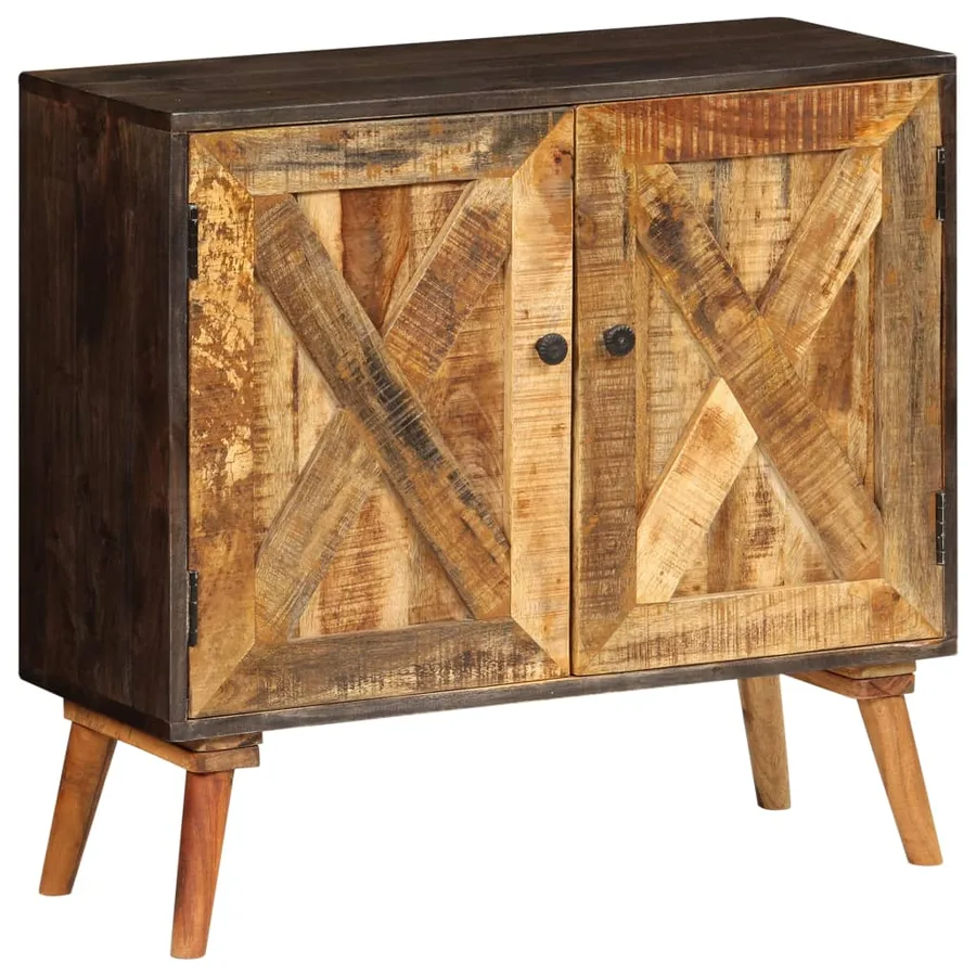 Buffet Bois de manguier massif 85x30x75 cm - 8