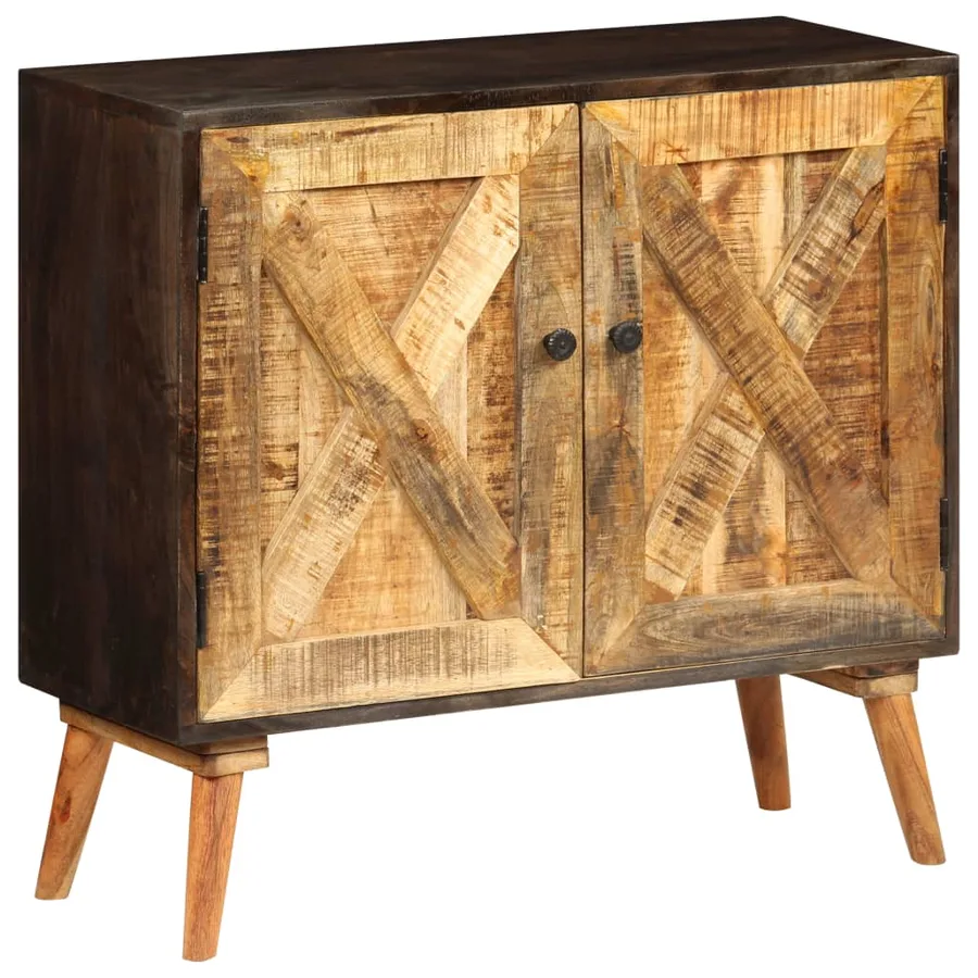 Buffet Bois de manguier massif 85x30x75 cm - 9