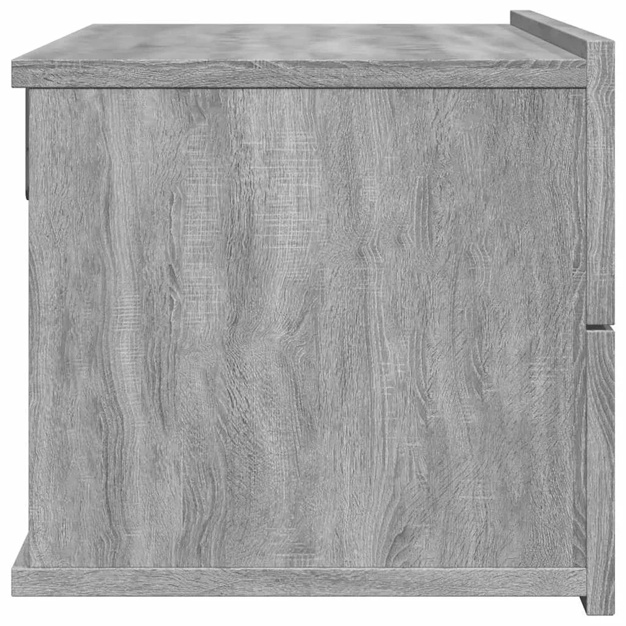Table de chevet Sonoma gris 40x30x30 cm Bois d'ingénierie - 4