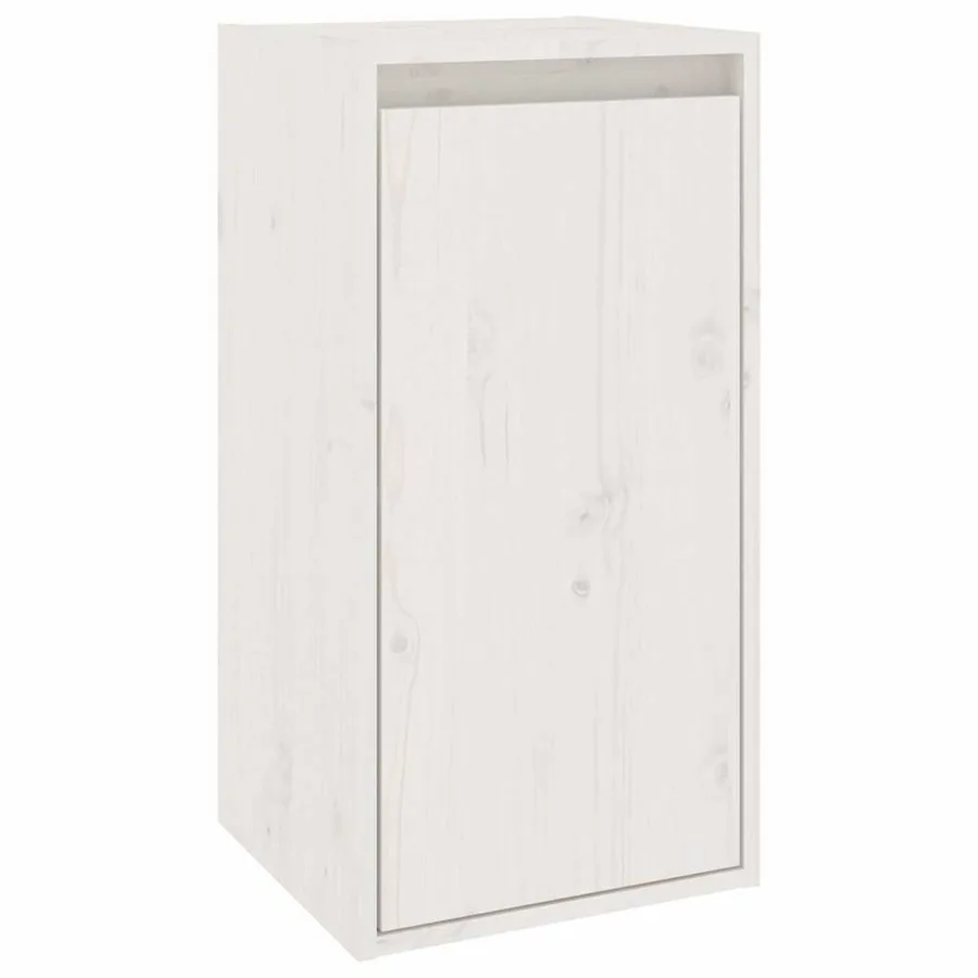 Meubles TV 6 pcs Blanc Bois massif de pin - 5