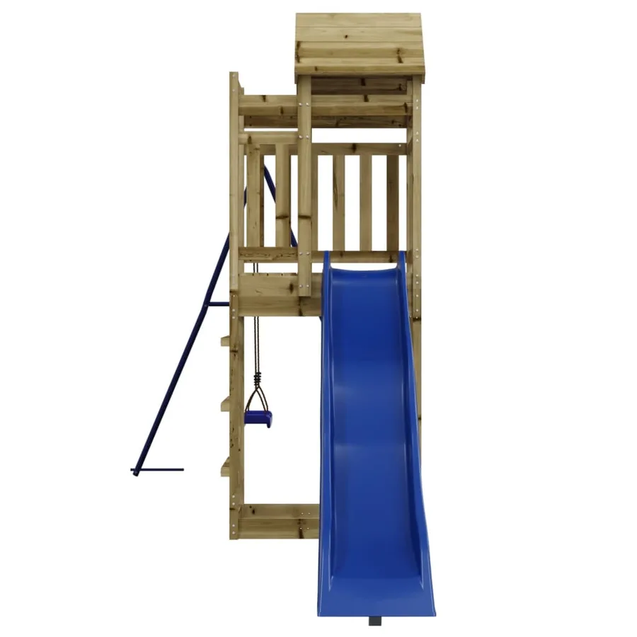 Aire de jeux d'extérieur bois de pin imprégné - 6