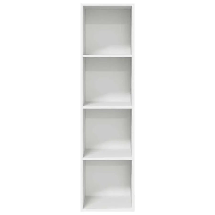 Meuble TV mural Blanc 37x37x142,5 cm Bois d’ingénierie - 7