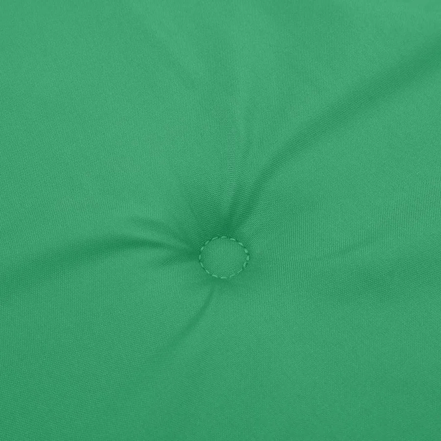 Coussins de chaise à dossier haut lot de 6 vert tissu oxford - 8