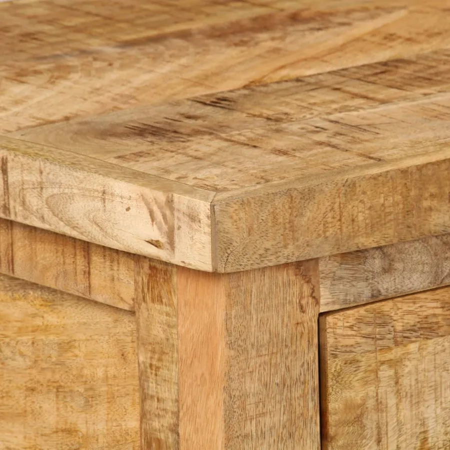 Table basse 90x45x35 cm Bois de manguier massif - 7