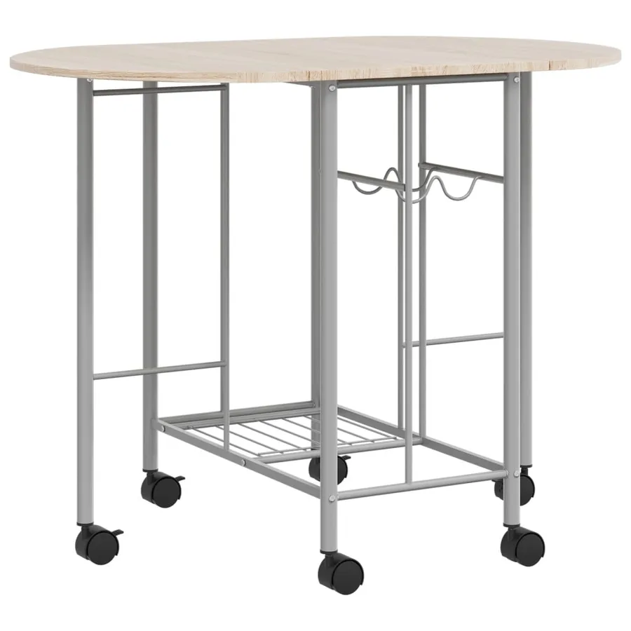 Ensemble de salle à manger pliable 5 pièces MDF - 3