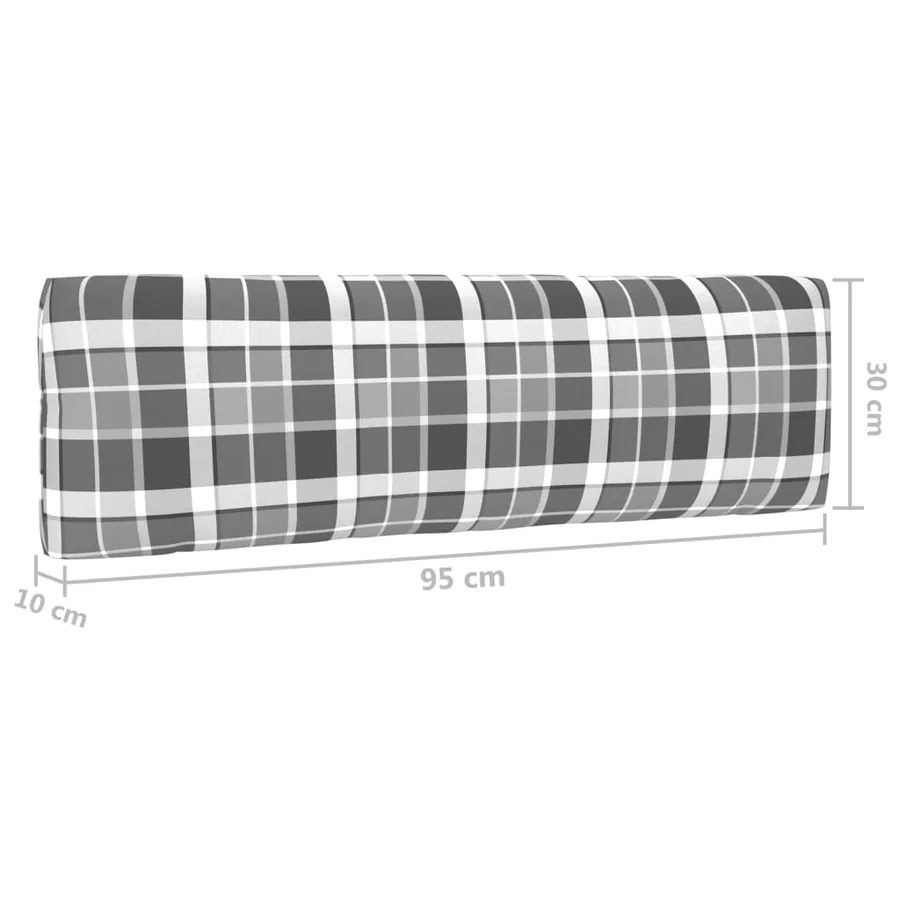 Canapé d'angle palette de jardin Bois de pin imprégné de blanc - 6