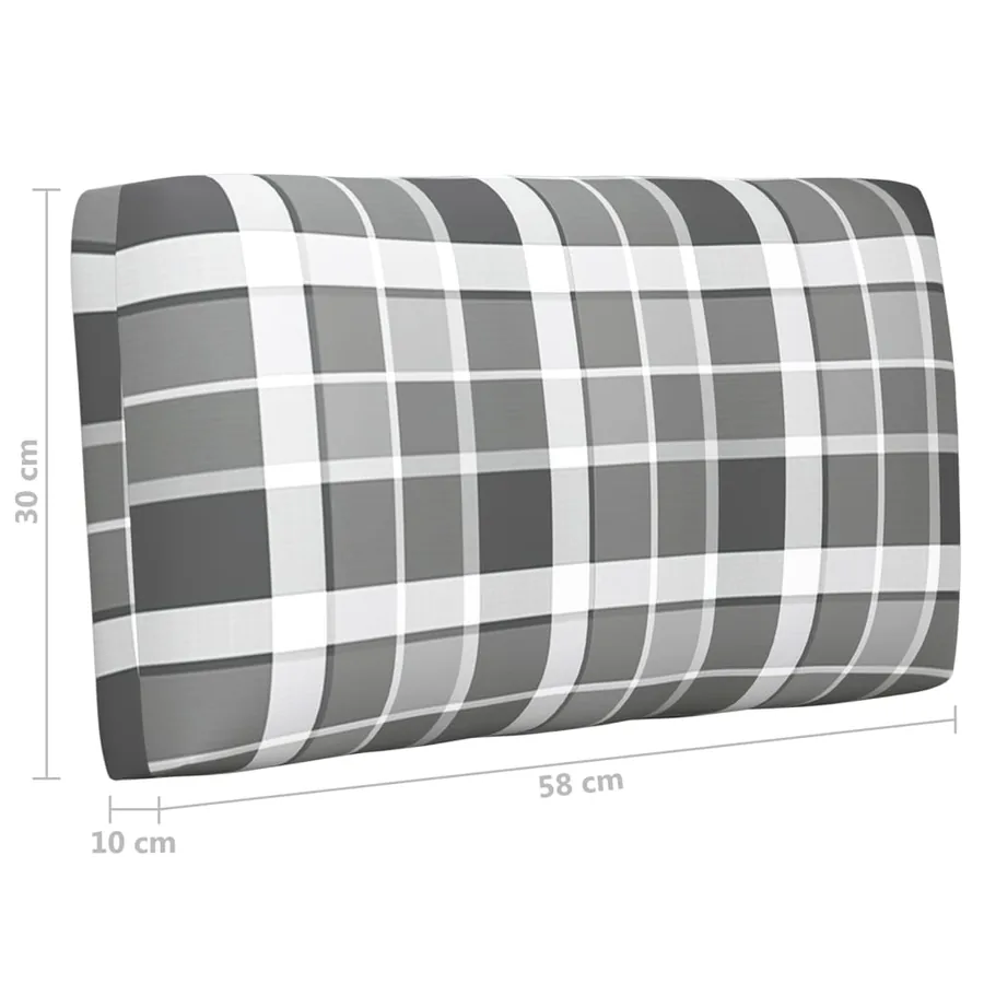Canapé d'angle palette de jardin Bois de pin imprégné de blanc - 7
