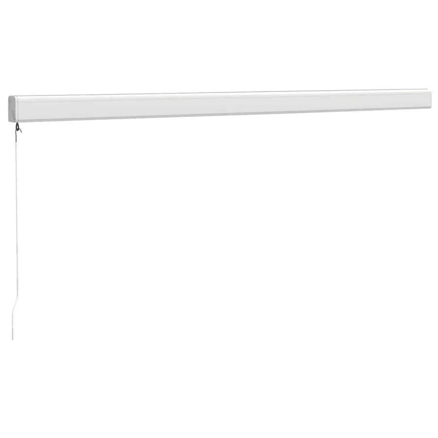 Auvent rétractable crème 4x3 m tissu et aluminium - 4