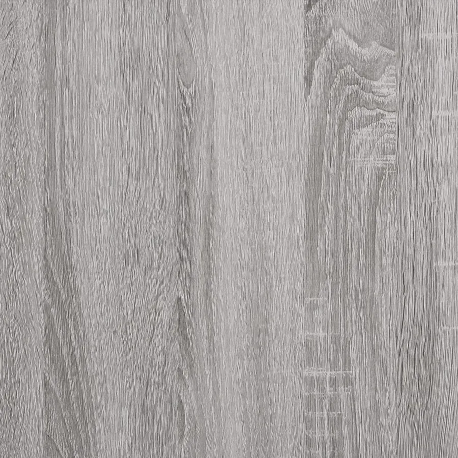 Buffet Sonoma gris 80x33x70 cm Bois d'ingénierie - 9