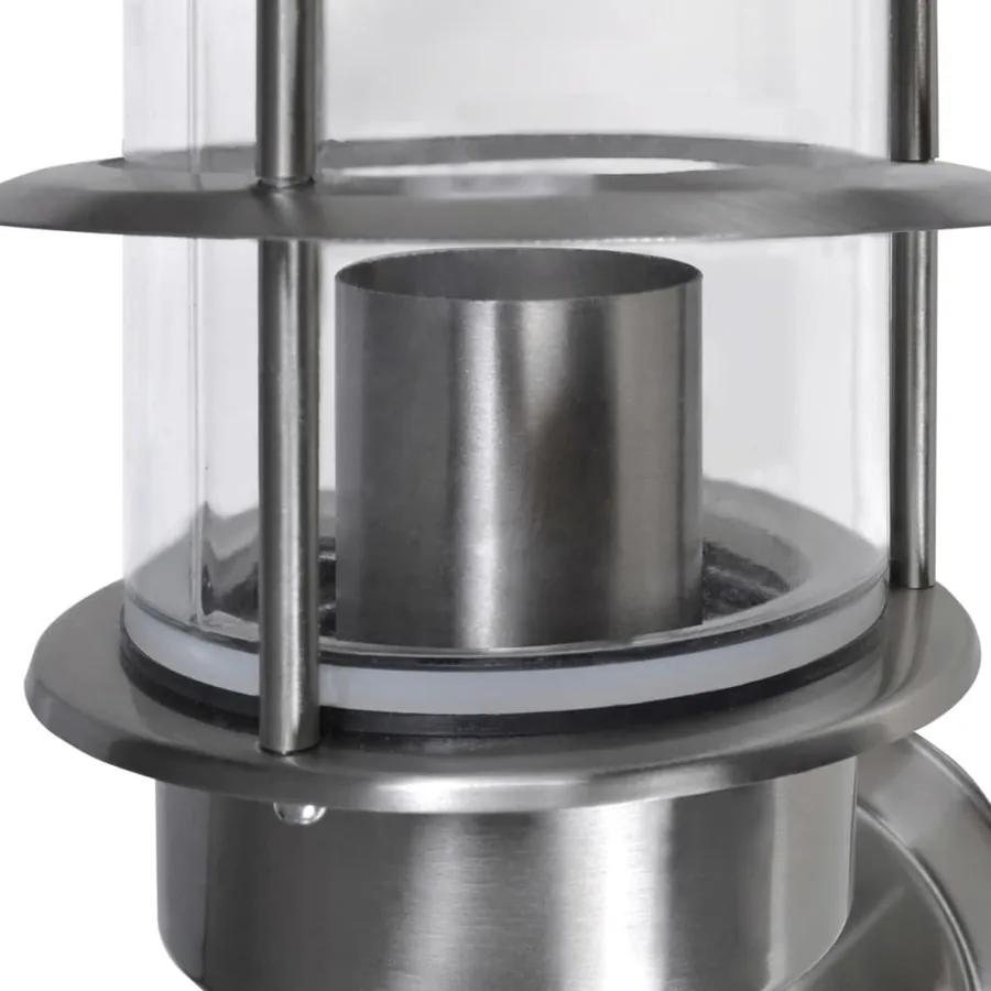 Lampe murale LED de patio Acier inoxydable - 3