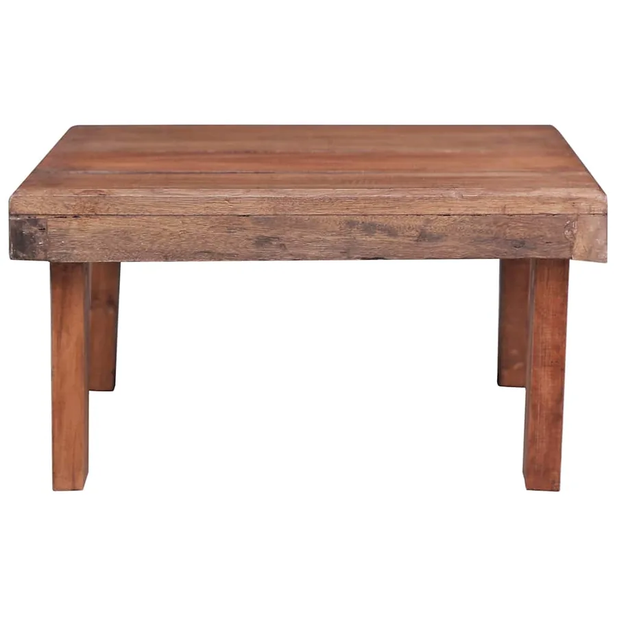 Table basse 60x45x23 cm bois d'acajou massif - 2