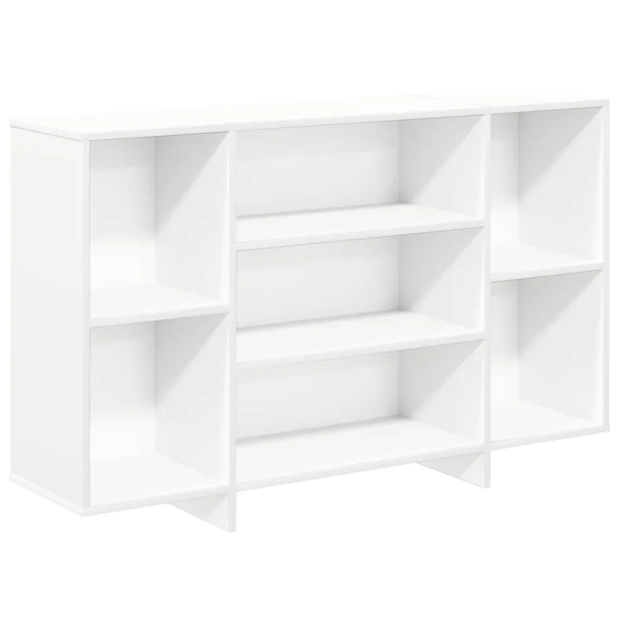 Buffet blanc 120x30x75 cm bois d'ingénierie - 2