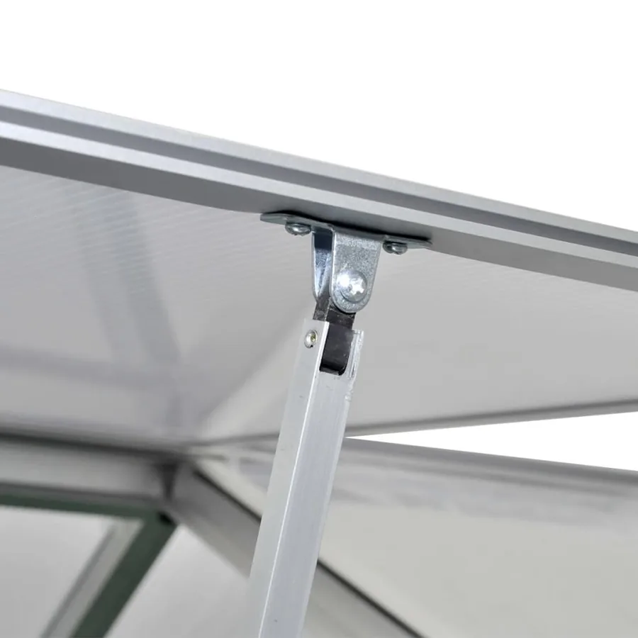 Serre renforcée en aluminium avec cadre de base 6,05 m² - 5