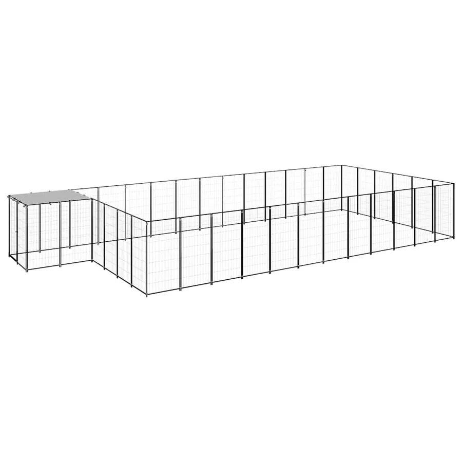 Chenil Noir 26,62 m² Acier - 2
